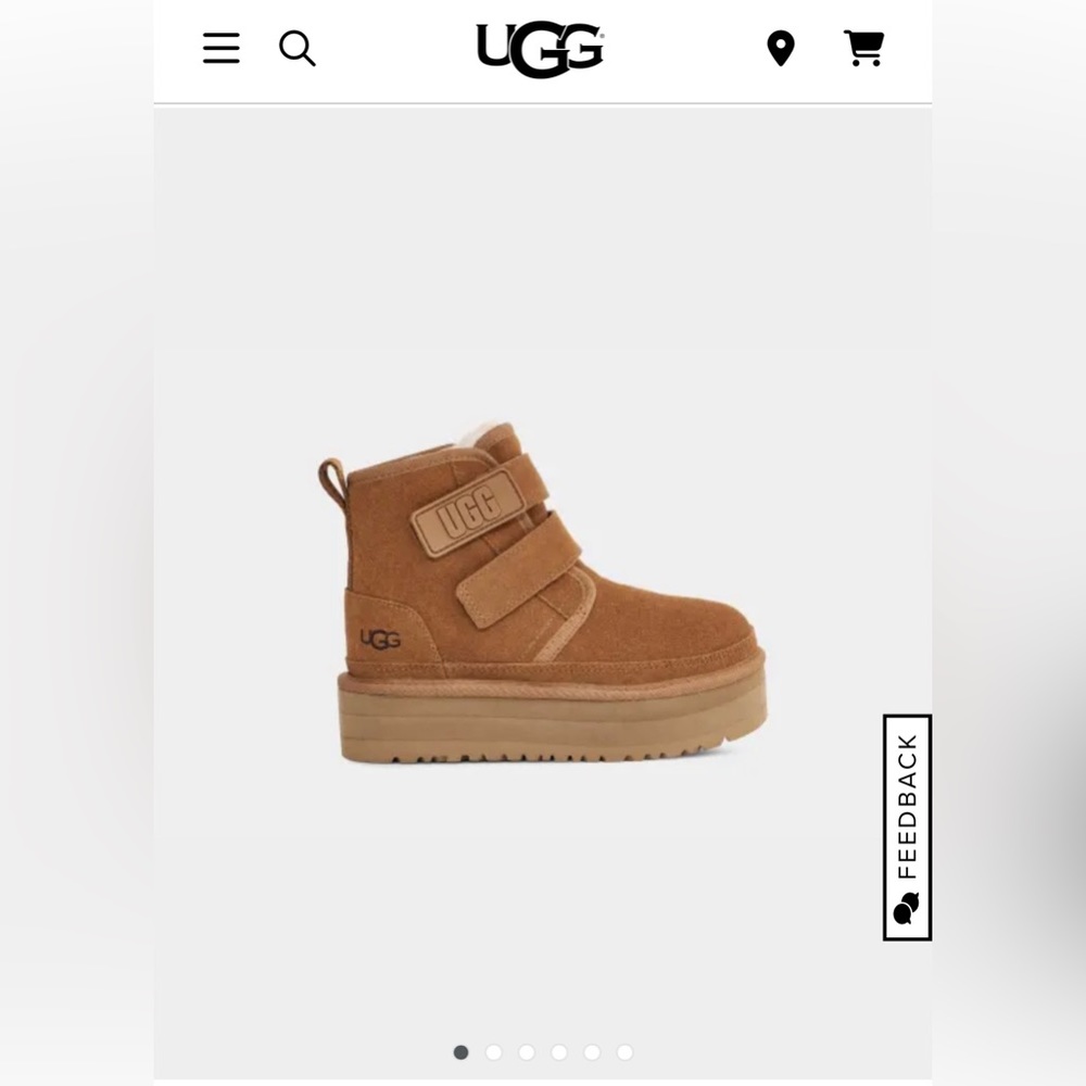 Ugg Neumel Platform boots with straps